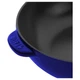 Сковорідка Staub Cast Iron 25 см з кришкою синя - зображення 3