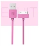 Кабель USB Remax Rapid для Apple 30-pin iPhone 4/4S, 2.1A, довжина 1.0м, розовий - зображення 5
