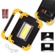 Світлодіодний ліхтар LED прожектор USB L811-20W-COB-1W з Power Bank - зображення 3