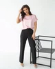 Біла шовкова футболка FashionYouWant XXL пудра 43450077 - зображення 2