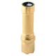Ліхтар ручний Quantum QM-FL1042 Minik black+gold 3W LED з USB 2шт/уп, blister - зображення 2