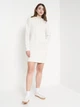 Платье короткое осеннее теплое женское Helly Hansen W Adore Hoodie Dress 53839-825 XS Nimbus Cloud (7040058563495) - изображение 3