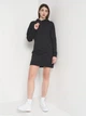 Платье короткое осеннее женское Helly Hansen W Adore Hoodie Dress 53839-992 L Black (7040058563501) - изображение 3