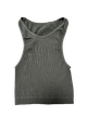 Топ в рубчик женский из микрофибры с открытыми плечами Giulia Halter Top RIB Poppy Seed S/M Серый - изображение 3