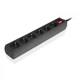 Сетевой фильтр питания REAL-EL RS-6 Protect M 3m, black (EL122300034) - изображение 5