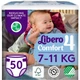 Подгузники Libero Comfort Размер 4 (7-11 кг) 50 шт (7322541756844) (235717) - изображение 1