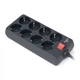 Сетевой фильтр питания REAL-EL RS-8 Protect 5m, black (EL122300024) - изображение 1