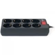 Сетевой фильтр питания REAL-EL RS-8 Protect 5m, black (EL122300024) - изображение 5