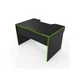 Геймерский игровой стол Comfy Home Lyu Kan черный+лайм - зображення 2