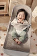 Кресло-качалка BabyBjorn Balance Soft Mesh Grey beige/White, 7317680051448 - изображение 4