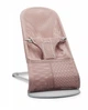 Кресло-качалка BabyBjorn Bliss Mesh Dusty Pink, 7317680061089 - зображення 1