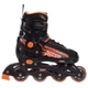 Роликовые коньки раздвижные Zelart S/33-36 (PL, PVC, колесо PU, пласт. рама, оранжевый) (Z-2918_Оранжевый_S_(33-36)) - изображение 1
