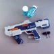 Автомат с мыльными пузырями Bubble Gun со светом и звуком Бластер мыльные пузыри Размер 30 см (134-61 B) - изображение 3