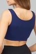 Топ безшовний на широких бретелях Giulia Tank top DEEP NAVY S/M Темно синій - изображение 3