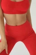 Легінси безшовні Giulia Leggings model 2 Aurora Red S/M Червоні - зображення 6