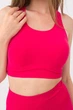 Топ спортивний GIULIA TOP ENERGY Raspberry sorbet S/M Малиновий - изображение 2