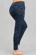 Безшовні штани камуфляж GIULIA Leggings Military Navy L/XL Сині - зображення 2