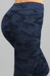 Безшовні штани камуфляж GIULIA Leggings Military Navy L/XL Сині - зображення 4