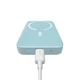 Внешний акуммулятор Baseus Magnetic Mini Wireless Fast Charge Power Bank 10000mAh 20W Blue - изображение 6