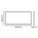 Светодиодная LED панель накладная HOROZ ELECTRIC 056-014-0036-020 PROTEUS-36 - изображение 2