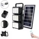Портативна сонячна автономна система ліхтар Power Bank GDLite GD-8058 - зображення 1