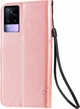 Чехол книжка Vivo V21e Кот и Дерево Rose Gold (30469-27) - изображение 2