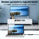 З'єднувач HDMI to HDMI кабелів, портативний подовжувач відеосигналу до 40 метрів OEM HRE01, 4К / 1080P - зображення 8