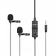 Петлічний універсальний стерео мікрофон BOYA BY-M1DM чорний (BY-M1DM_385) - зображення 6