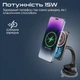 Автомобильный держатель Promate LucidMount-15 W MagSafe Black (lucidmount-15.black) - изображение 4