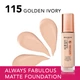 Podkład do twarzy Bourjois Always Fabulous Spf20 115 Golden Ivory 30 ml (3616302732760) - obraz 3