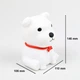Детский силиконовый ночник светильник в виде собачки Щенок Puppy LJC-148, белый - изображение 5