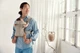 Кенгуру-переноска BabyBjorn Mini 3D Mesh Grey Beige, 7317680210029 - изображение 9