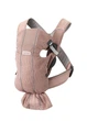 Кенгуру-перенесення BabyBjorn Mini 3D Mesh Dusty Pink, 7317680210036 - зображення 1