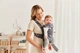 Кенгуру-перенесення BabyBjorn Mini Cotton Antracite/Landscape Print, 7317680210272 - зображення 12