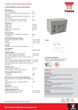 Акумулятор SWL2500TFR Yuasa 12V 93.6 Ah 12 years EUROBAT High Rate AGM VRLA Battery (Japan) - изображение 2