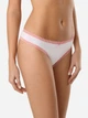 Трусики танга Conte Lazy Days Lst 1004 18С-792ТСП XS (90) White-dusty rose (4810226479421) - изображение 1