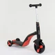 Самокат 3 В 1 Jt-28288 Best Scooter Самокат-Велобег-Велосипед 8 Мелодий Красный - изображение 5