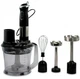 Блендер A-Plus 2029 papa john Food Processor 5 In 1 чорний - зображення 2