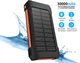 УМБ із сонячною панеллю VHG DN36 30000 mAh Wireless Solar Power Charger Orange - зображення 1