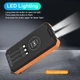УМБ із сонячною панеллю VHG DN49 30000 mAh Wireless Solar Power Charger Orange - зображення 6