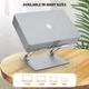 Подставка для ноутбука VHG P103 складная Folding Laptop Stand Silver - изображение 7