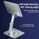 Подставка для планшета VHG А72 телескопическая поворотная 360°C Rotating Teleskopic Tablet Stand Silver - изображение 8