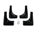 Брызговики BMW X5 E70 2007-2013/F15 2013-2019 для моделей с порогами и без M пакета комплект 4шт. для BMW X5 E70 2007-2013 (3946) - изображение 1