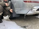 Брызговики задние под AMG ПАКЕТ Mercedes-Benz ML W166 комплект 2шт для Mercedes-Benz ML-class W166 2012-2015 (6127) - изображение 7