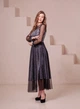 Длинное блестящее платье FashionYouWant XXXL черный 43372369 - зображення 2