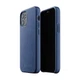 Чохол шкіряний MUJJO для iPhone 12 mini (Monaco Blue) - зображення 1