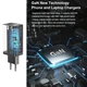 Зарядное устройство USLION GaN 65W Быстрая зарядка ноутбука смартфона павербанка PD Quick Charge +Кабель 100W +3 Переходника - изображение 7