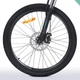 Велосипед "AIRY" PROF1 G24AIRY A24.4 24 д. Алюм.рама 15", SHIMANO 21SP, алюм.DB, CS TZ500, мятный - изображение 4