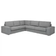 Диван 5-місний кутовий IKEA KIVIK Tibbleby сірий/бежевий (394.404.75) - изображение 1