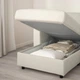 Диван 4-місний IKEA VIMLE з шезлонгом Gunnared бежевий (893.994.83) - зображення 4